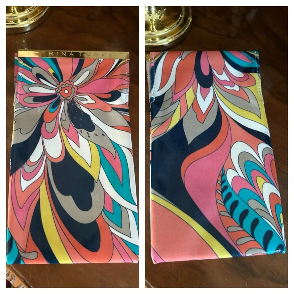 Multicolor Abstract Glasses Case